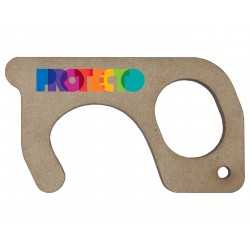 Metal Keyrings  - Touch Guard Keyring