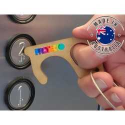 Metal Keyrings  - Touch Guard Keyring