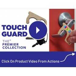 Metal Keyrings  - Touch Guard Keyring