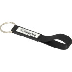 Printed Keyrings - Silicone Sling Keyring with Dome-Indent