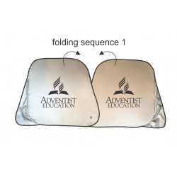 Promotional Car Gifts  - Ezi-Fold Sunshade - INDENT
