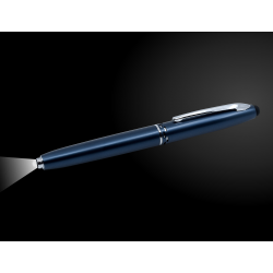 Metal Promotional Pens  - Lux Stylus Metal Pen & Torch