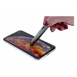 Metal Promotional Pens  - Lux Stylus Metal Pen & Torch
