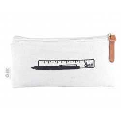 Pencil Cases  - Calico Pencil Case 10cm x 21cm
