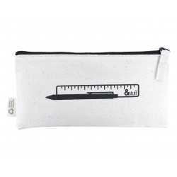 Pencil Cases  - Calico Pencil Case 10cm x 21cm