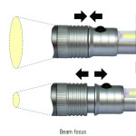 Torches - Vari-Beam Torch &amp; Light, Gunmetal