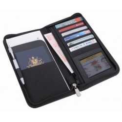 Corporate Travel Wallets  - San Remo Leather Travel Wallet