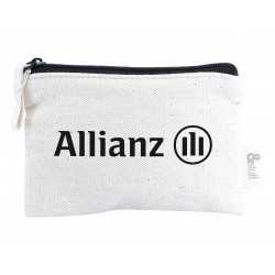 Shopping Tote Bags - Calico Card & Key Pouch 8.5cm x 13cm