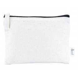 Fashion Tote Bags  - Calico Earphone Pouch 12.5cm x 17cm
