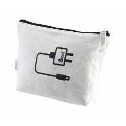 Fashion Tote Bags  - Calico Tech Pouch 14.5cm x 22.5cm x 5cm