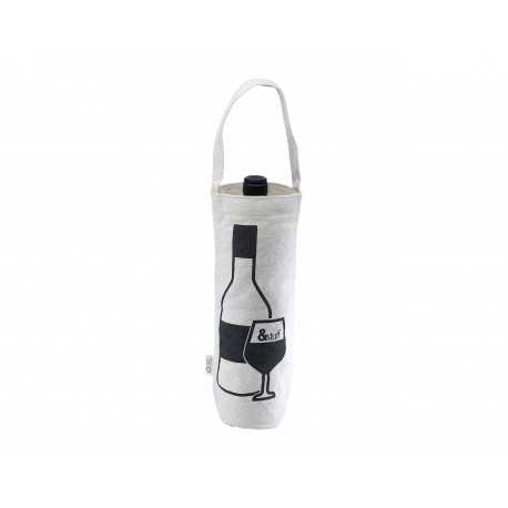 Wine Holders & Carriers  - Calico Wine Bag