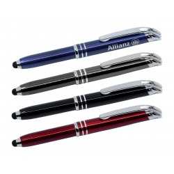 Stylus Pens  - Vogue Stylus Pen & Torch Indent