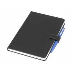 Promotional Journals & Noteboooks  - Remote Work Notebook w/Stand, Black