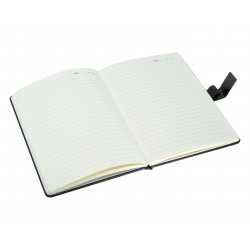 Promotional Journals & Noteboooks  - Remote Work Notebook w/Stand, Black