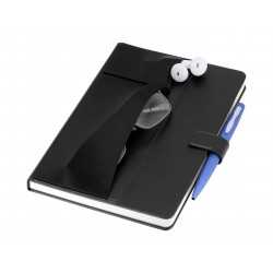 Promotional Journals & Noteboooks  - Remote Work Notebook, Black