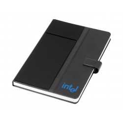 Promotional Journals & Noteboooks  - Remote Work Notebook, Black