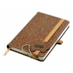 Promotional Journals & Noteboooks  - Italiano Bonded Leather Notebook A6