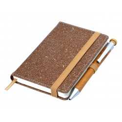 Promotional Journals & Noteboooks  - Italiano Bonded Leather Notebook A6