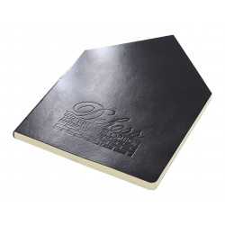 Promotional Journals & Noteboooks  - House A5 Notebook, Black