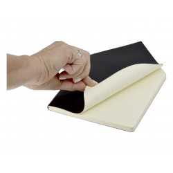 Promotional Journals & Noteboooks  - House A5 Notebook, Black