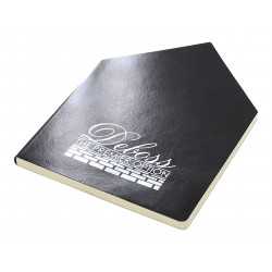 Promotional Journals & Noteboooks  - House A5 Notebook, Black