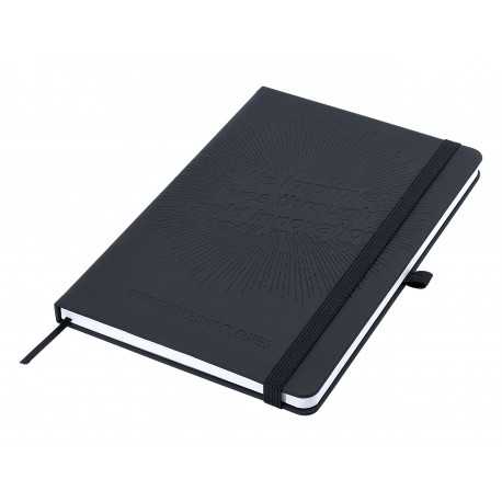 Promotional Journals & Noteboooks  - Designa Deboss Carnival Notebook A5 Sea