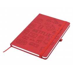 Promotional Journals & Noteboooks  - Designa Deboss SoftTouch Notebook A5 Air