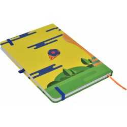 Promotional Journals & Noteboooks  - Designa Full Colour Matt Notebook A5 Sea