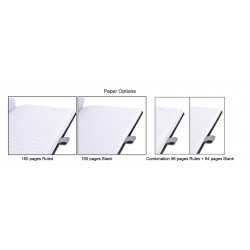 Promotional Journals & Noteboooks  - Designa Full Colour Matt Notebook A5 Sea