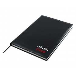 Promotional Journals & Noteboooks  - Pinnacle A5 Notebook, Black