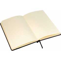 Promotional Journals & Noteboooks  - Toronto A5 Notebook,Black/Dark Grey Trim