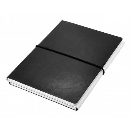 Promotional Journals & Noteboooks  - Two to Tango A5 Notebook, Black/White