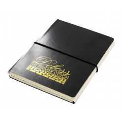 Promotional Journals & Noteboooks  - Two to Tango A5 Notebook, Black/White