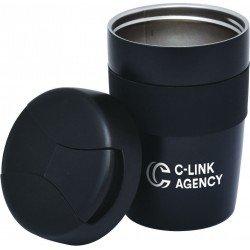 Reusable Coffee Cups - Metal  - Milan Double Wall Mug