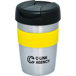 Reusable Coffee Cups - Metal  - Milan Double Wall Mug