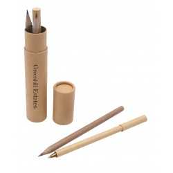 Bamboo & Wood Enviro Pens  - Eco Writing Set