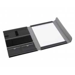 Tablet Compendiums & Holders  - Remote Work A4 Portfolio, Black