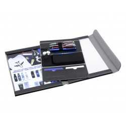 Tablet Compendiums & Holders  - Remote Work A4 Portfolio, Black