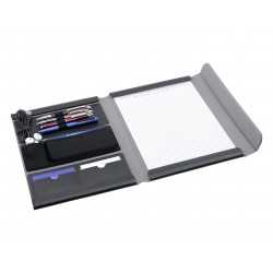 Tablet Compendiums & Holders  - Remote Work A4 Portfolio, Black
