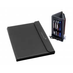 Tablet Compendiums & Holders  - Remote Work A4 Portfolio, Black