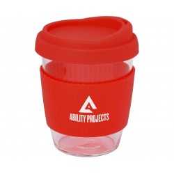 Reusable Coffee Cups - Glass  - Cafe Cup Large - 390ml