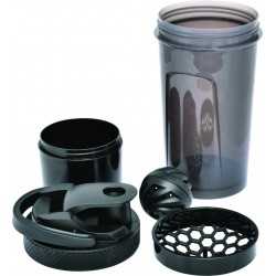 Protein Shakers  - Shaker-Pro Sports Bottle, Black