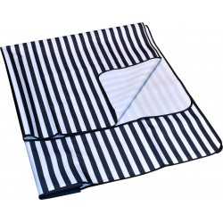 Picnic Blankets  - Ascot Picnic Rug, Navy - Extra Large