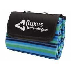 Picnic Blankets  - Jamaica Picnic Rug, Blue Stripe