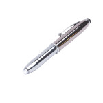 Metal Promotional Pens - Economy 3-Way Stylus Pen &amp; Torch