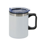 Reusable Coffee Cups - Metal - Lisbon 350ml Double Wall Mug