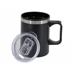 Reusable Coffee Cups - Metal  - Lisbon 350ml Double Wall Mug