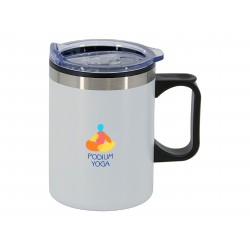 Reusable Coffee Cups - Metal  - Lisbon 350ml Double Wall Mug