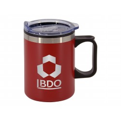 Reusable Coffee Cups - Metal  - Lisbon 350ml Double Wall Mug