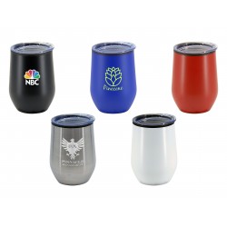 Reusable Coffee Cups - Metal  - Naples 350ml Double Wall Mug